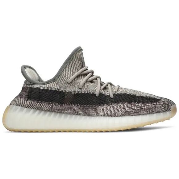 Adidas Yeezy Boost 350 V2 Zyon Sneakers Men’s Size 8.5 Gray Brown Knit - Picture 1 of 8